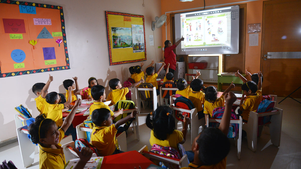 smart classroom ashoka preschool